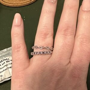 Bomb party came in my gym Society order size 8 - 2 separate rings